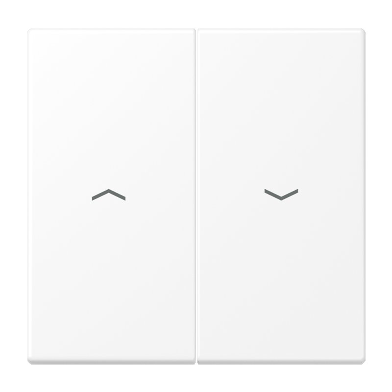 JUNG LS995PWWM Plaque de commutation et obturateur