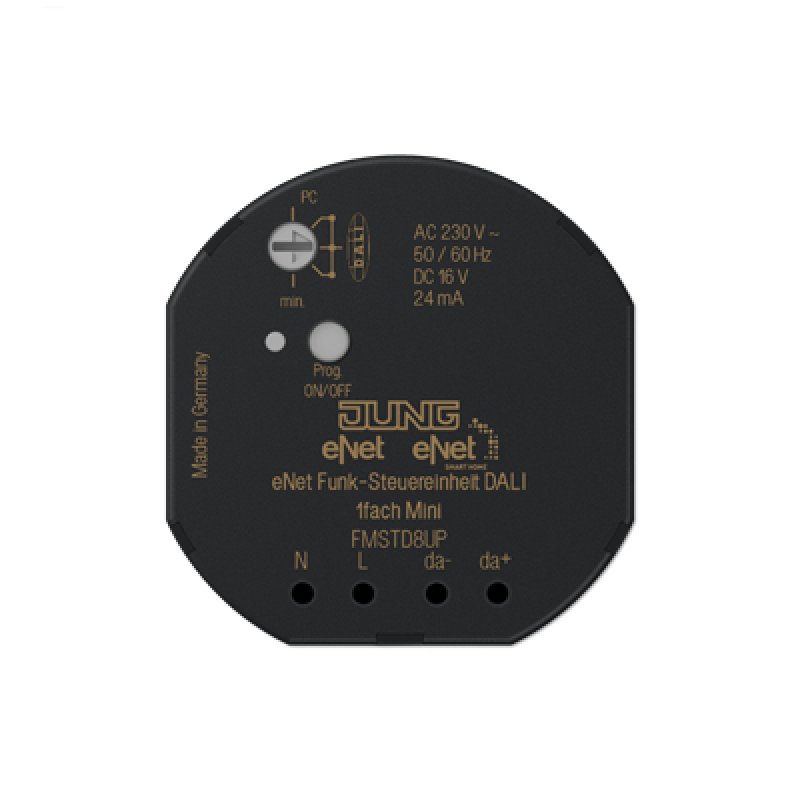 JUNG FM STD 8 UP Monté sur rail DIN Actionneur de commutation