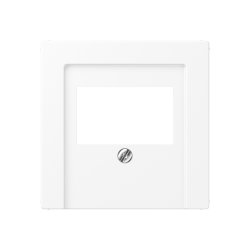 JUNG A569BFPLTWWM Plaque de commutation et obturateur