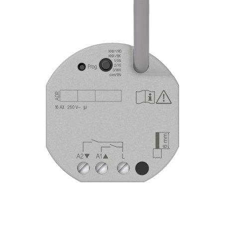 Jung 230021SU KNX Schaltaktor 2fach, KNX Jalousieaktor 1fach, UP, Secure