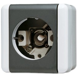 JUNG 837-14 W Black, White