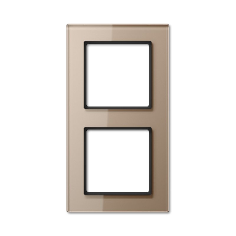 Jung AC582GLCH Rahmen 2fach