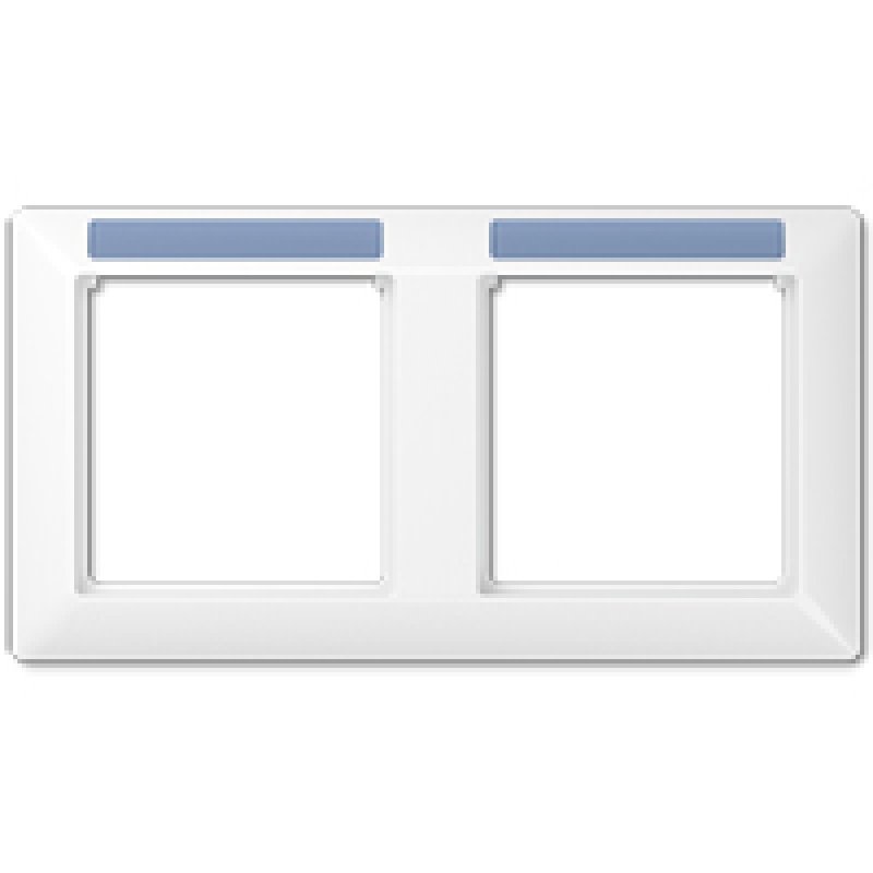 Jung AS5820BFINAWW Rahmen 2fach INA