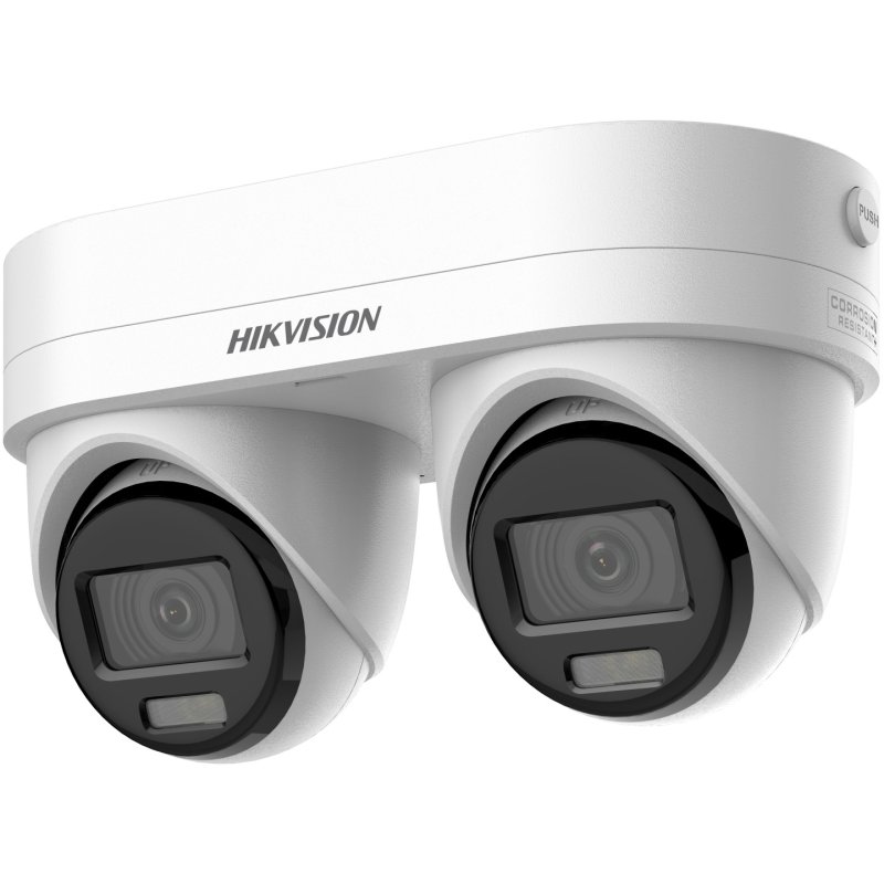 HIKVISION DS-2CD2346G3D-IZ2UY/SL(2.8/4mm) Turret 4MP Dual-lens EasyIP 4.0