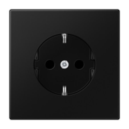 JUNG LS 1520 KI SWM socket-outlet Type F Black