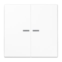 JUNG LS102KO5WW Plaque de commutation et obturateur