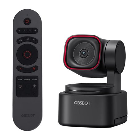 OBSBOT Tiny 3 Lite webcam with remote control