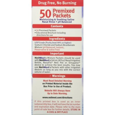 NeilMed SinusRinse 50 Refill Sachets