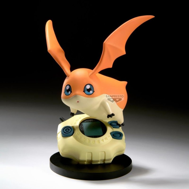 DIGIMON - Patamon - Figurine Digivice 10cm