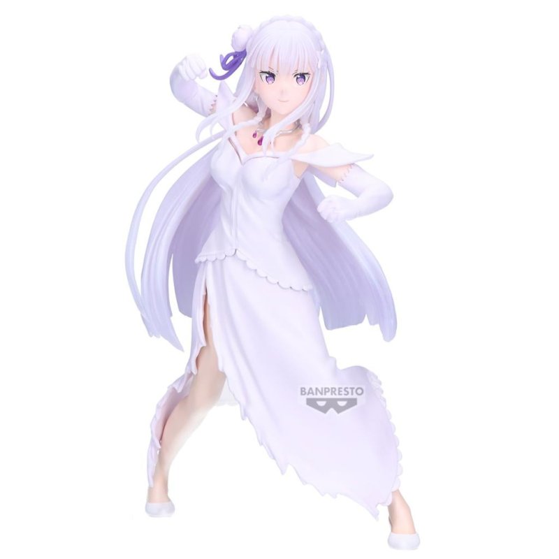 RE ZERO - Emilia - Figurine Espresto 22cm
