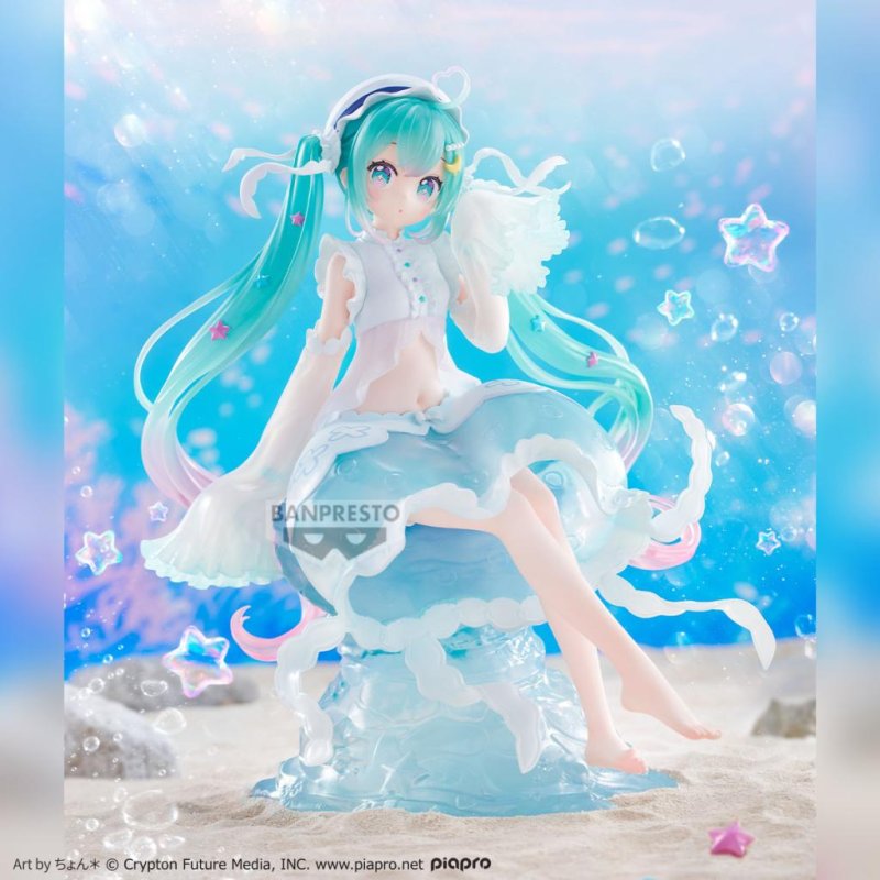 HATSUNE MIKU - Jellyfish - Figurine Banpresto Evolve 20cm