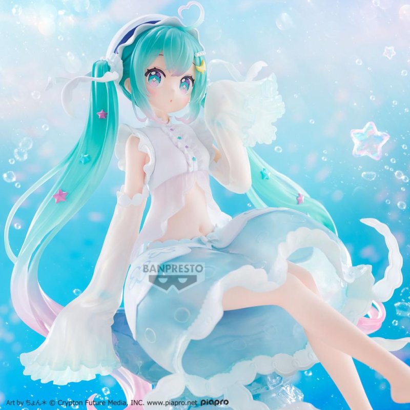 HATSUNE MIKU - Jellyfish - Figurine Banpresto Evolve 20cm