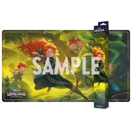 Disney Lorcana JCC : Contrées Inconnues - Tapis de jeu Merida