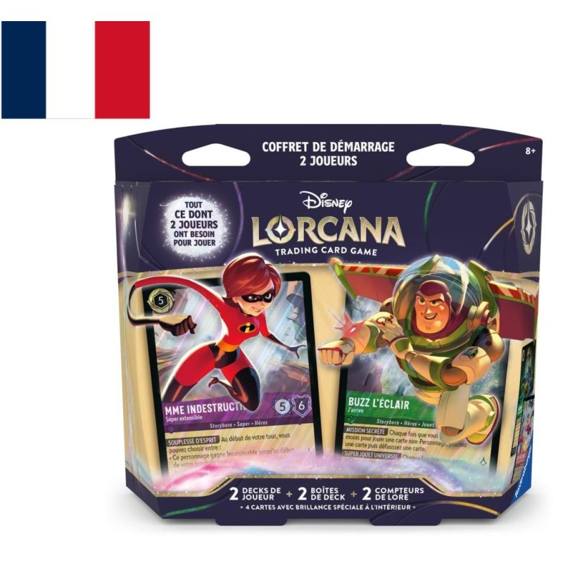 Disney Lorcana JCC : Coffret de démarrage 2 joueurs