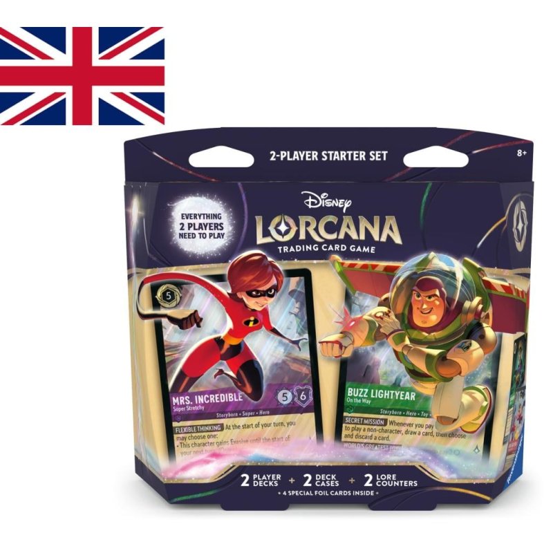 Disney Lorcana TCG: 2-Player Starter Set