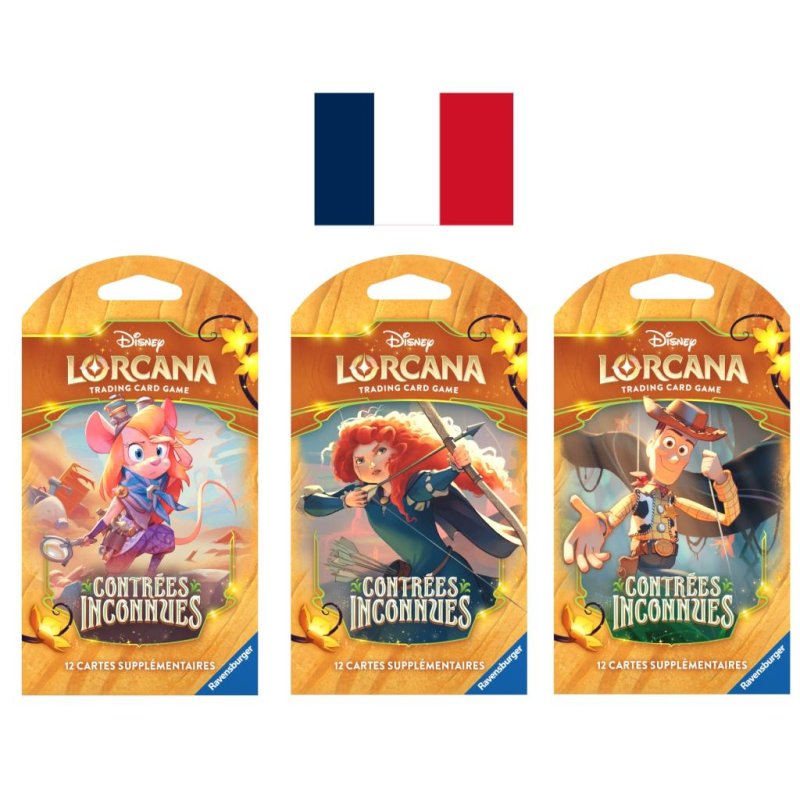 DISNEY - Lorcana - Trading Cards Booster Sleeved Chapitre 12 - FR