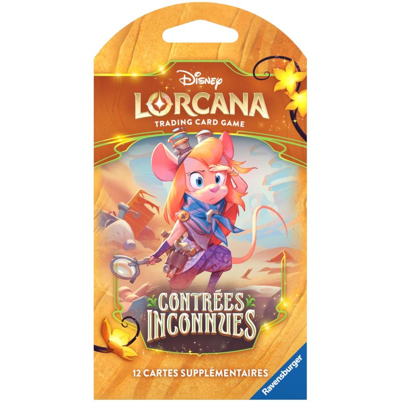 Disney Lorcana JCC : Contrées Inconnues - Display de Boosters (24 Boosters)