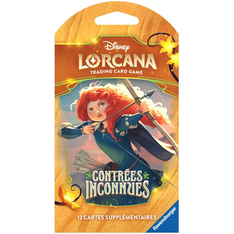 Disney Lorcana JCC : Contrées Inconnues - Display de Boosters (24 Boosters)