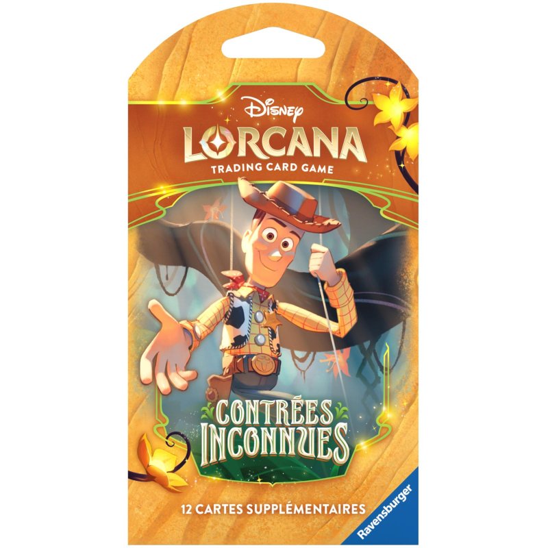 Disney Lorcana JCC : Contrées Inconnues - Display de Boosters (24 Boosters)