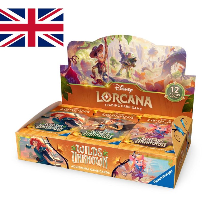 Disney Lorcana TCG: Wilds Unknown - Booster Display (24 Booster)