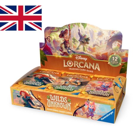 Disney Lorcana TCG: Wilds Unknown - Booster Display (24 Booster)