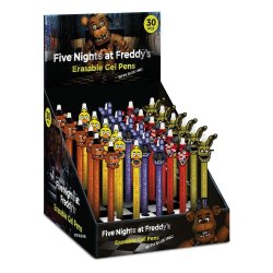FIVE NIGHTS AT - Stylo à Gel Effaçable Head Topper (Display de 30pcs)