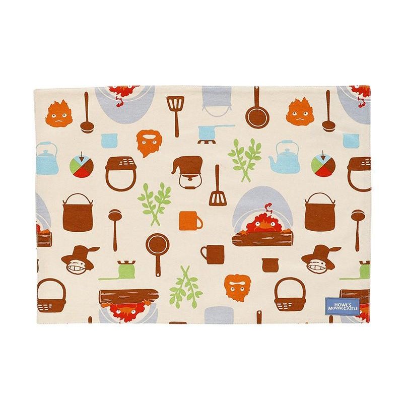 LE CHATEAU AMBULANT - Calcifer - Dessous de Table Natsu 48x35cm