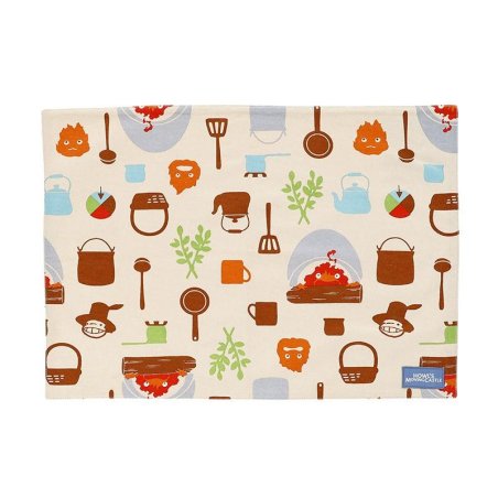 LE CHATEAU AMBULANT - Calcifer - Dessous de Table Natsu 48x35cm