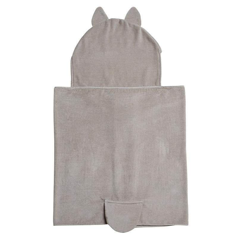MON VOISIN TOTORO - Totoro Gris - Cape de bain Natsu 70x140cm