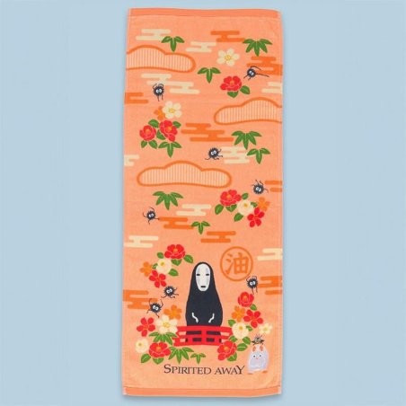 LE VOYAGE DE CHIHIRO - No Face & Fleurs - Serviette Natsu 34x80cm