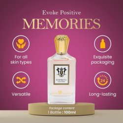 Dumont Inspiritu Pour Femme 34oz Women's Perfume with Sweet Sensual Notes