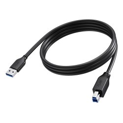 Vision TC 2MUSB3.0/BL câble USB USB 3.2 Gen 1 (3.1 Gen 1) 2 m USB A USB B Noir