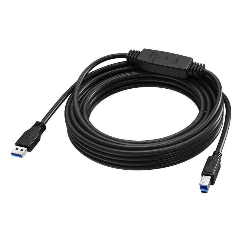 Vision TC 5MUSB3.0 /BL USB cable USB 3.2 Gen 1 (3.1 Gen 1) 2 m USB A USB B Black