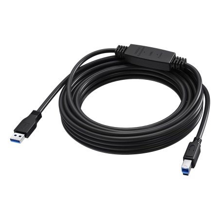 VISION 5 m Black USB 3.0 booster cable