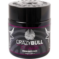 Crazybull Play Hard Strong Matte Paste Strong Hold Hair Styling Paste