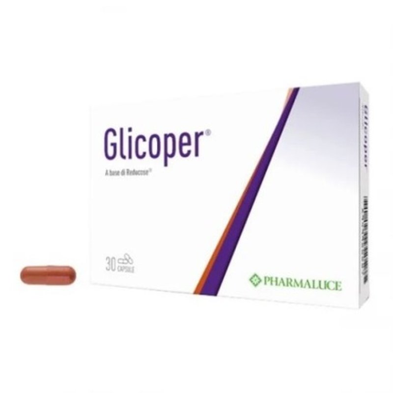 Pharmaluce Glicoper Reduces Postprandial Glycemic Response 30 Capsules