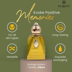 Dumont Borouj Perlador Unisex Perfume 85ml