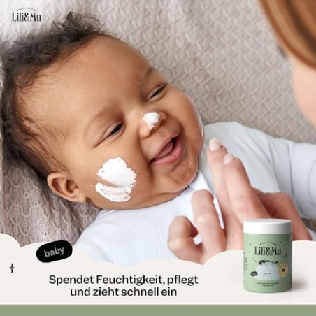 Lili&Mu Baby Moisturizing Cream for Face and Body 100ml