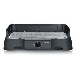 Severin PG 8593 outdoor barbecue/grill Tabletop Electric Black 2000 W