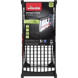 Vileda Infinity Flex Ultimate Séchoir sur pieds Noir