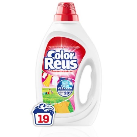 Witte Reus Color Reus Gel Laundry Detergent 19 Washes 855 Ml