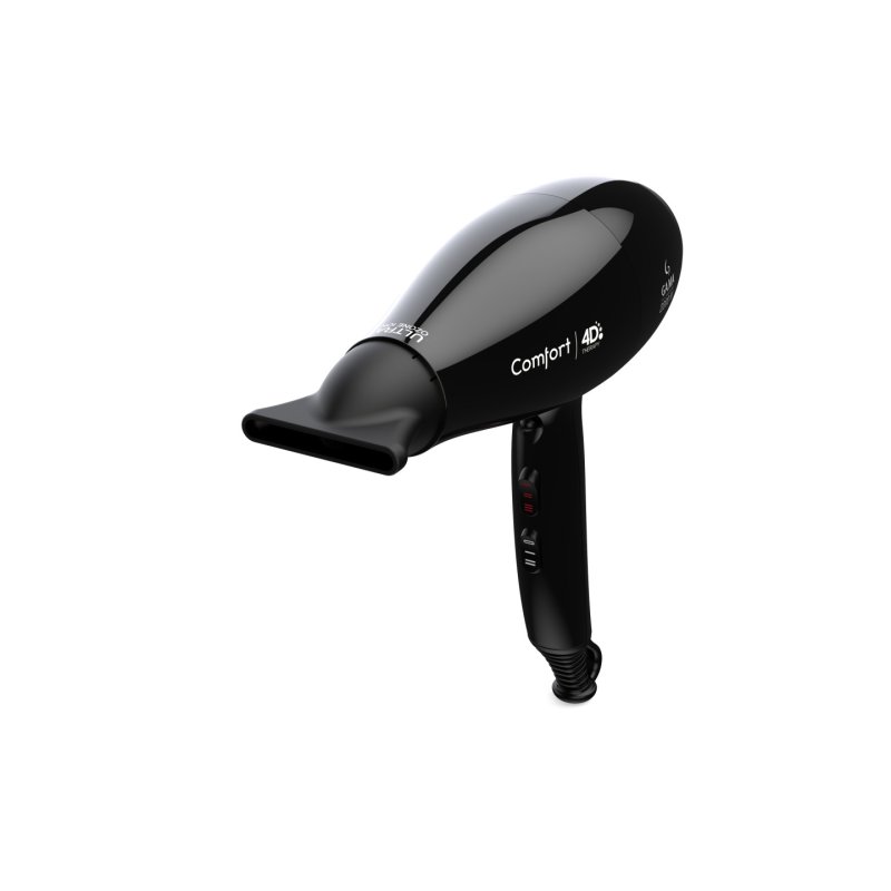 GA.MA Comfort 4D hair dryer 2200 W Black