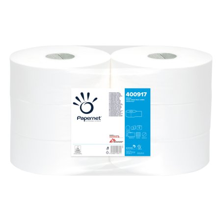 Papernet Maxi Jumbo Toilet Paper 2 Ply 304 Meters 6 Rolls