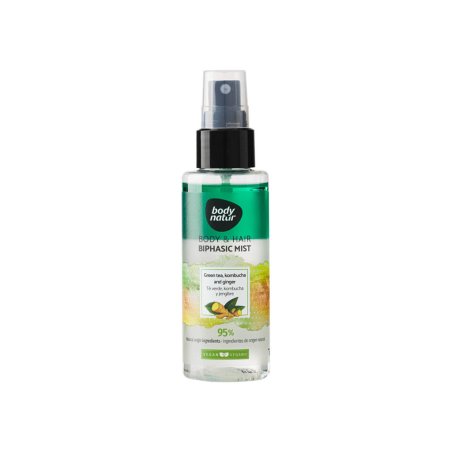 Body & Hair Biphasic Mist Green Tea, Kombucha and Ginger 100ml