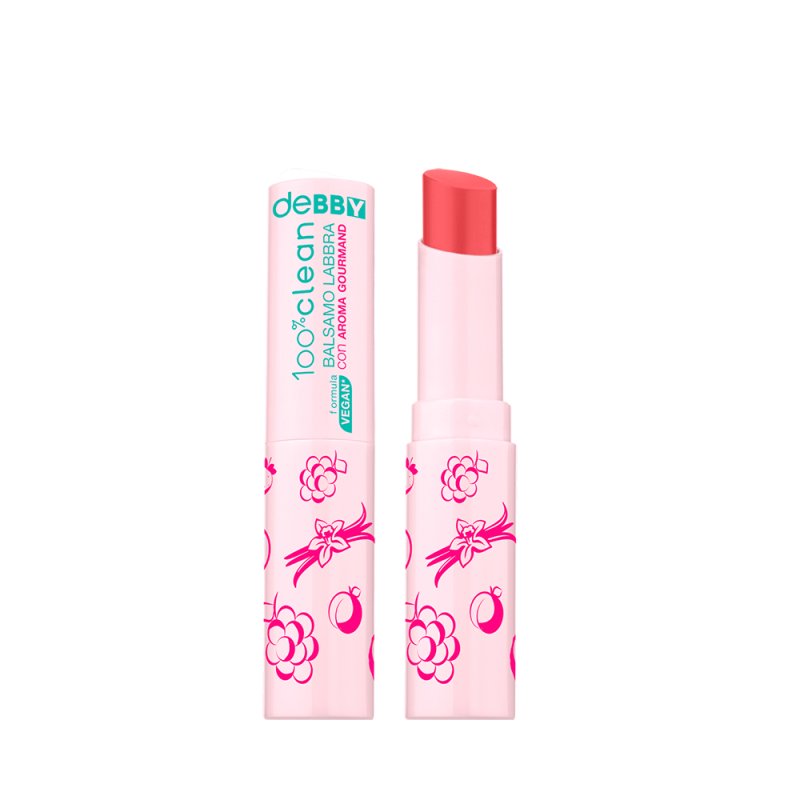 deBBY 100% clean lip balm & scrub 06 Pesca Women