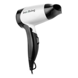 Innoliving INN-614 sèche-cheveux 1200 W Noir, Blanc