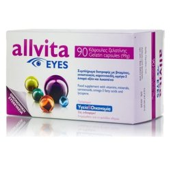 Allvita Allvita Eyes Dietary Supplement For Eye Health 90 Capsules