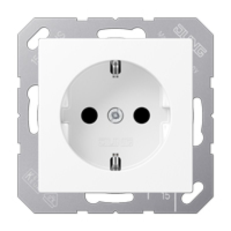 JUNG A 1520 BF WWM socket-outlet Type F White