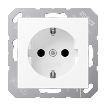 JUNG A 1520 BF WWM socket-outlet Type F White
