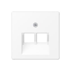JUNG A569-2BFPLUAWWM wall plate/switch cover White